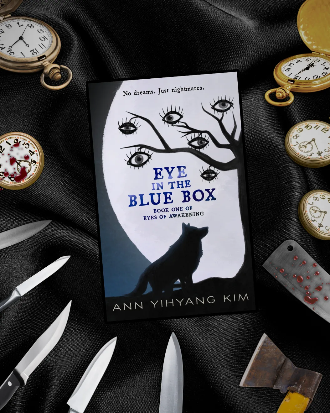 My Book, EYE IN THE BLUE BOX, Is Finally OUT!